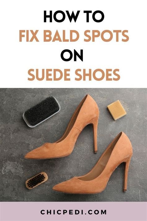 fake suede shoes have bald spots